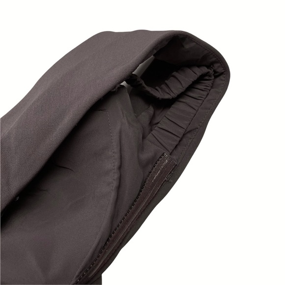 Aidan Mattox Gray Open Shoulder‎ V Neck High Slit Gown Dress Size 0 - Picture 10 of 13